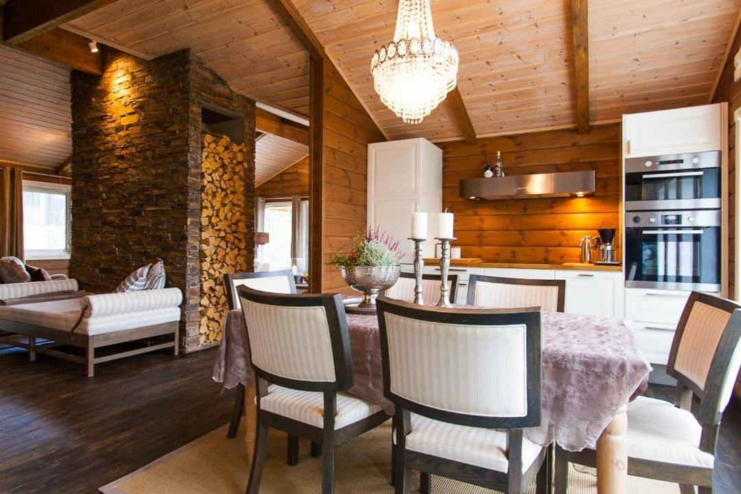 Luxury Cabin In The Mountains With All Facileties Sonstebo Buitenkant foto