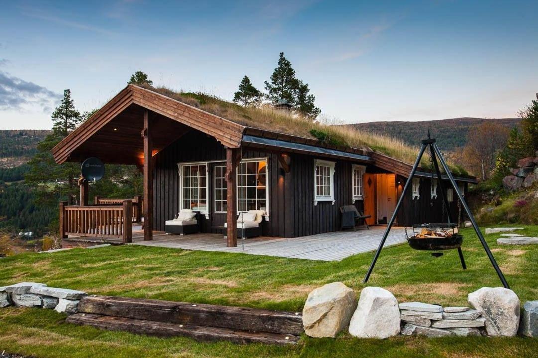 Luxury Cabin In The Mountains With All Facileties Sonstebo Buitenkant foto