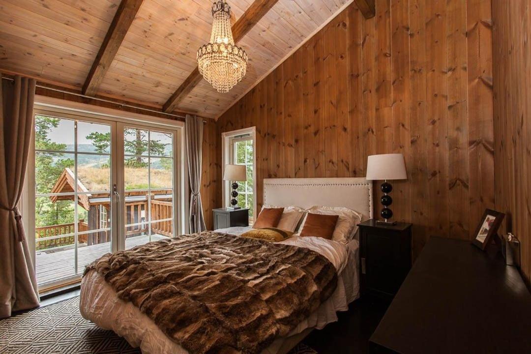 Luxury Cabin In The Mountains With All Facileties Sonstebo Buitenkant foto