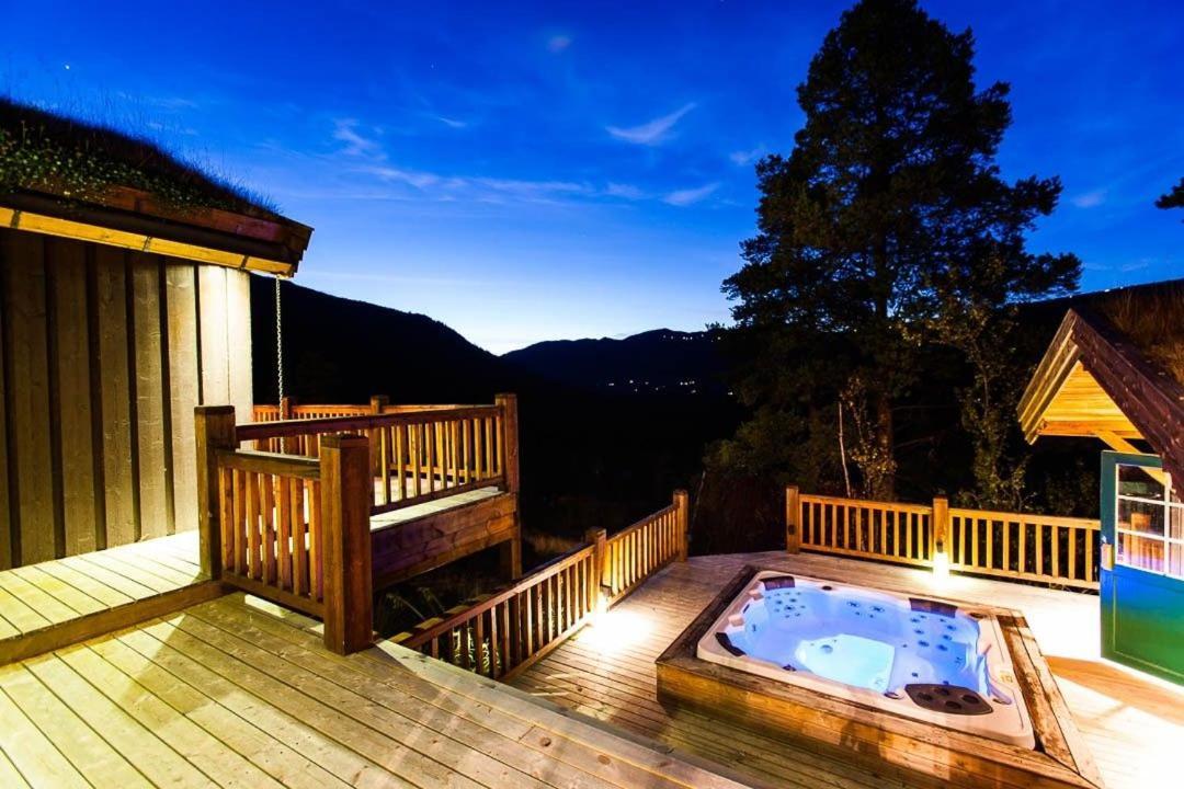 Luxury Cabin In The Mountains With All Facileties Sonstebo Buitenkant foto