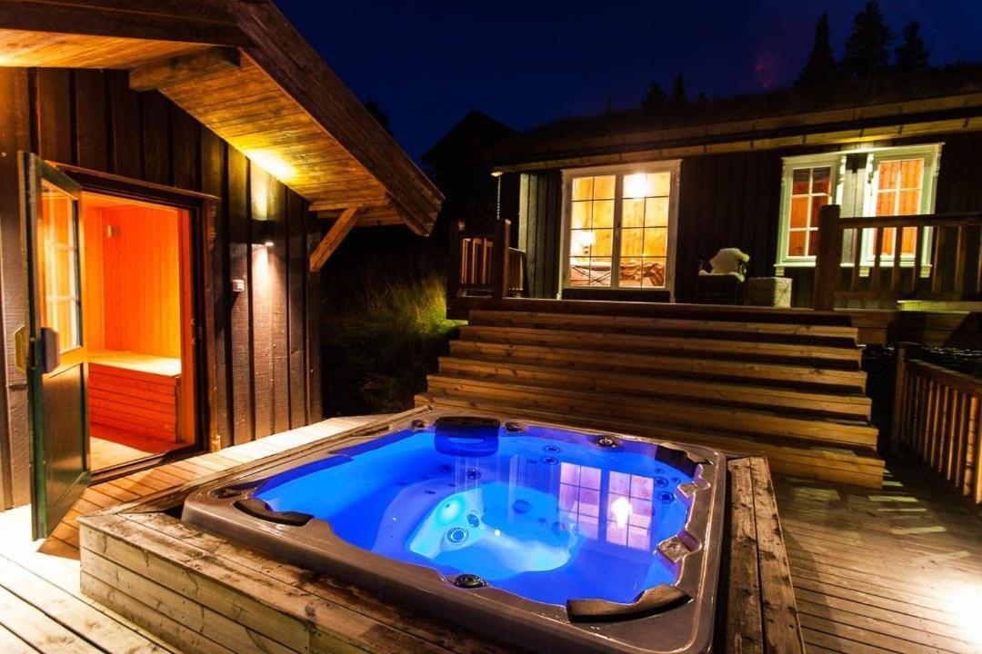 Luxury Cabin In The Mountains With All Facileties Sonstebo Buitenkant foto
