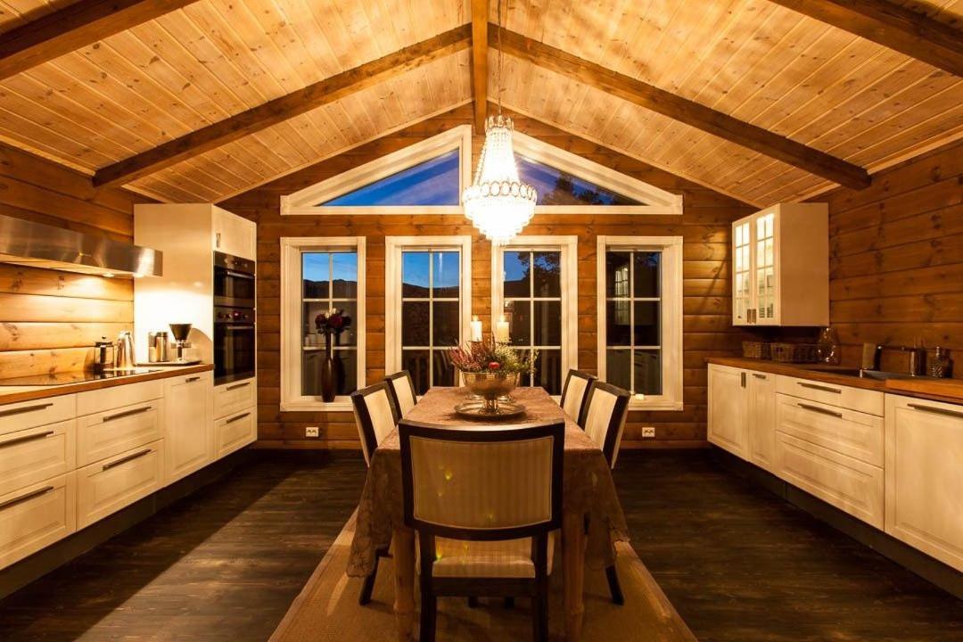 Luxury Cabin In The Mountains With All Facileties Sonstebo Buitenkant foto